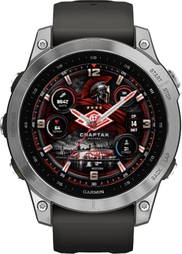 Циферблат СПАРТАК на Garmin fēnix 7 47mm