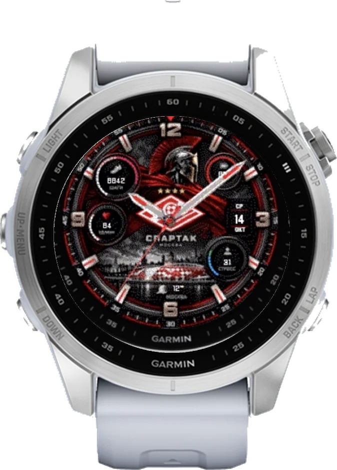 Циферблат СПАРТАК на Garmin fēnix 7S 42mm