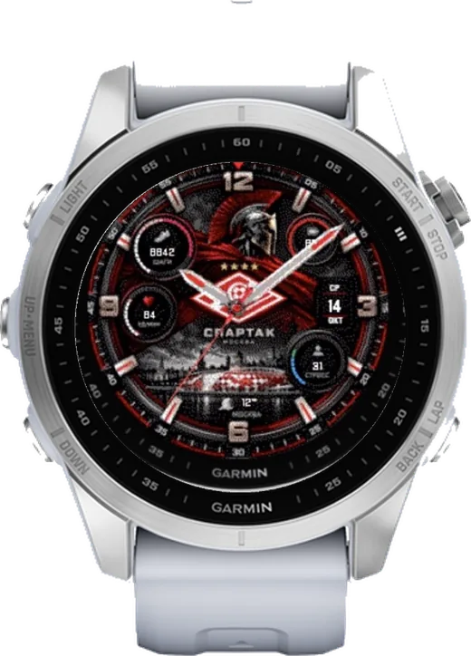 Циферблат СПАРТАК для Garmin fēnix 7S 42mm