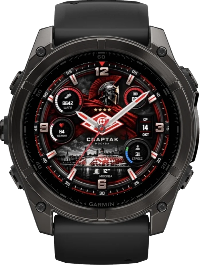 Циферблат СПАРТАК на Garmin fēnix 8 47/51mm