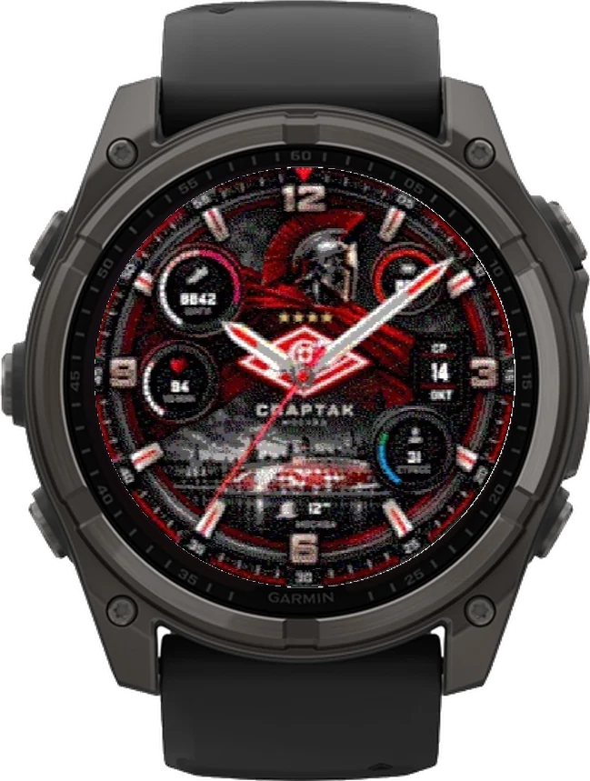 Циферблат СПАРТАК на Garmin fēnix 8 Solar 51mm