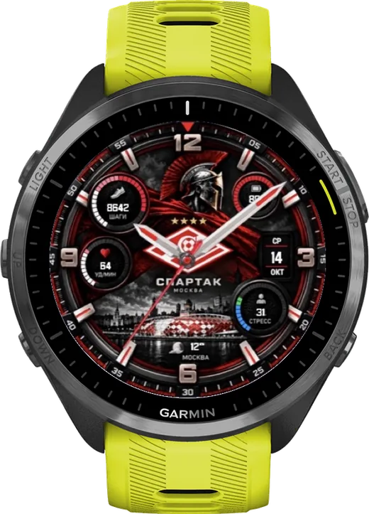 Циферблат СПАРТАК для Garmin Forerunner 965