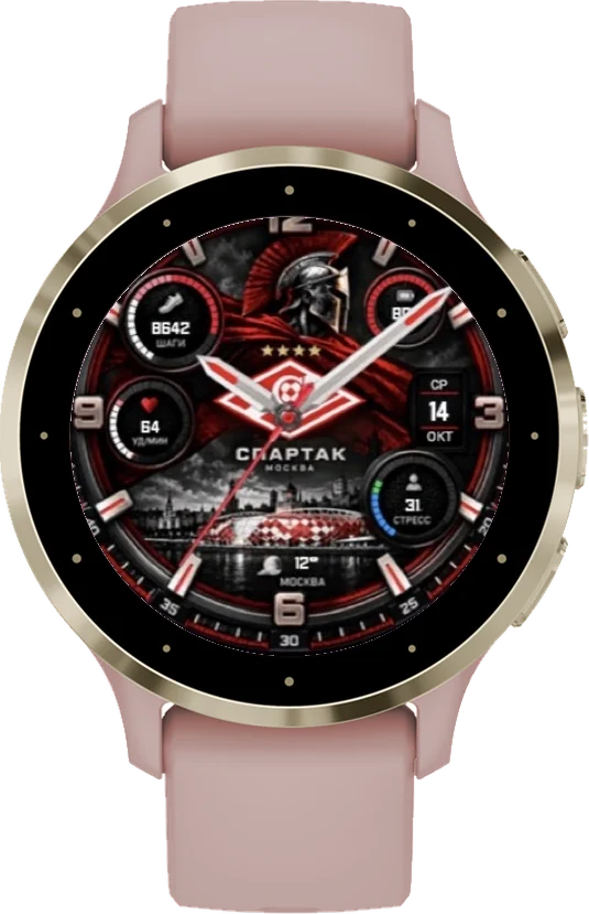 Циферблат СПАРТАК на Garmin Venu 3S