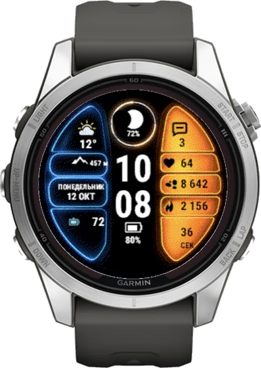 СПЛИТ на fēnix 7S Pro 42mm