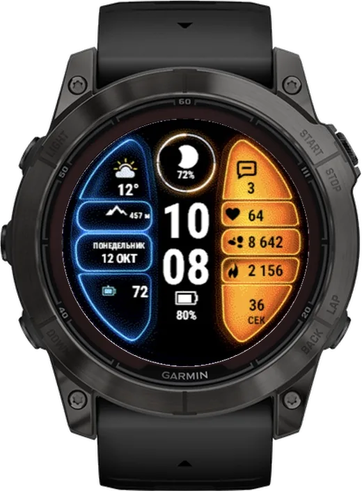 СПЛИТ на fēnix 7X Pro 51mm