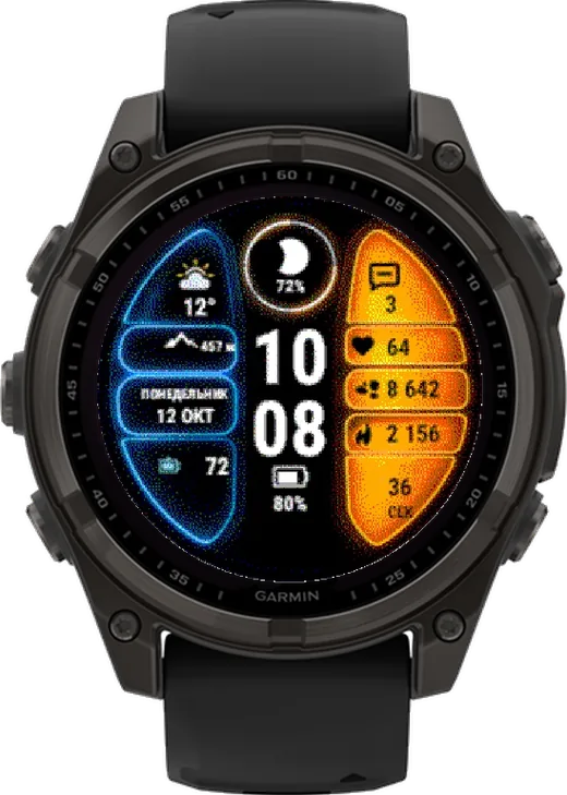 СПЛИТ на fēnix 8 Solar 47mm