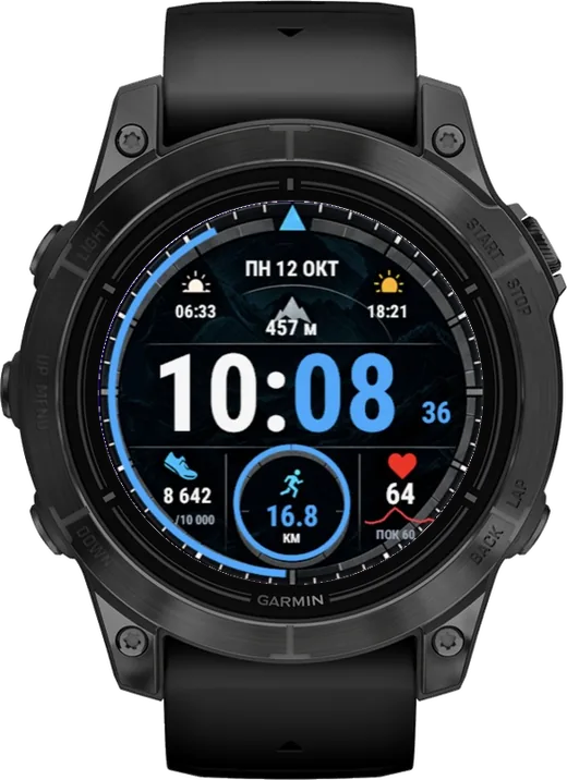 Циферблат СПОРТ для Garmin epix 2 Pro 47mm