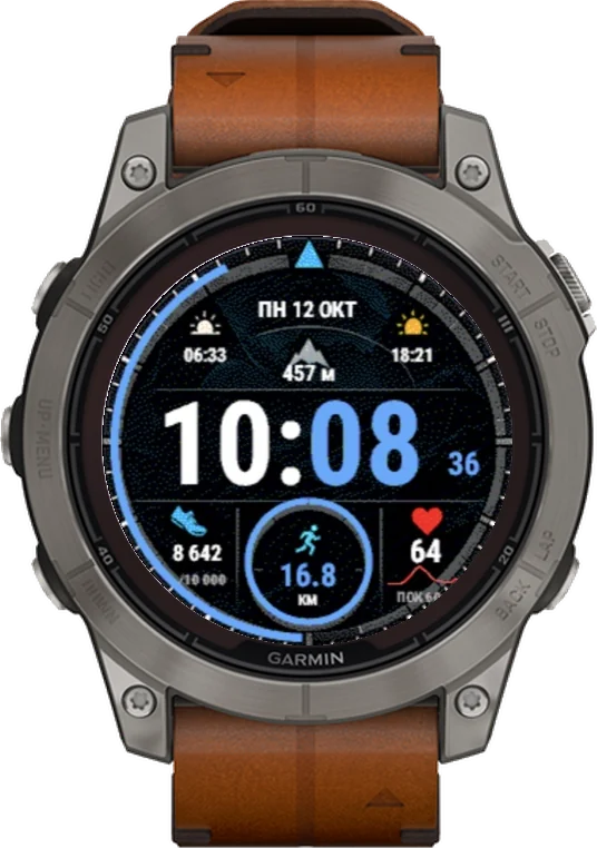 Циферблат СПОРТ на Garmin fēnix 7 Pro 47mm