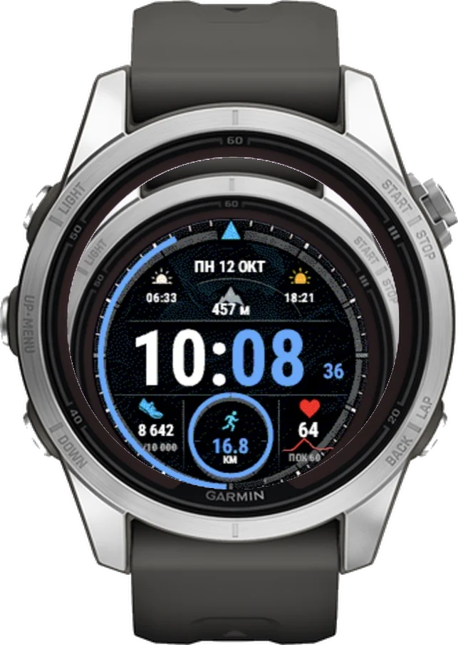 Циферблат СПОРТ на Garmin fēnix 7S Pro 42mm