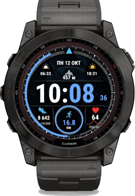 Циферблат СПОРТ на Garmin fēnix 7X 51mm