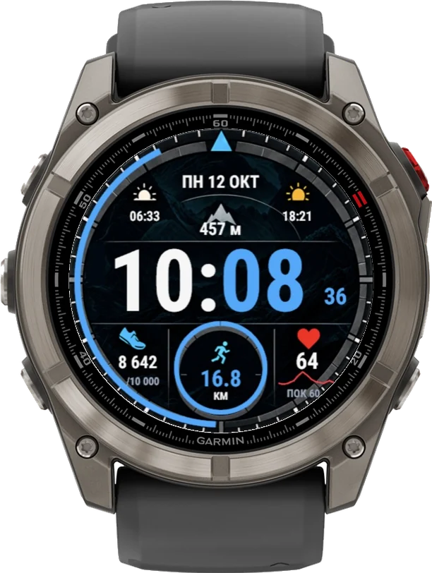 Циферблат СПОРТ на Garmin fēnix 8 Pro 47/51mm