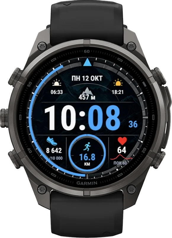 Циферблат СПОРТ на Garmin fēnix 9 Pro 47mm