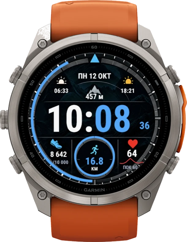 Циферблат СПОРТ на Garmin fēnix 9 Pro 51mm