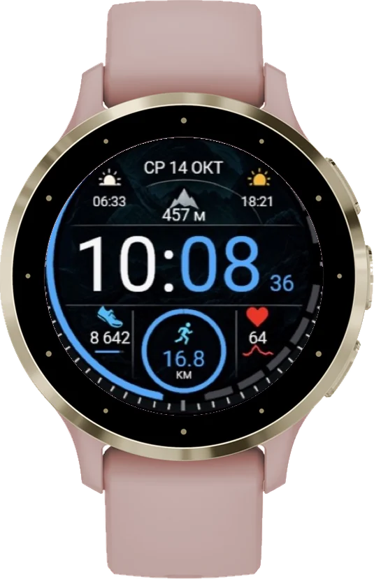 Циферблат СПОРТ на Garmin Venu 3S