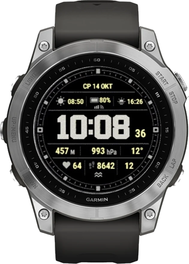 Циферблат TACTICAL STEALTH на Garmin fēnix 7 47mm