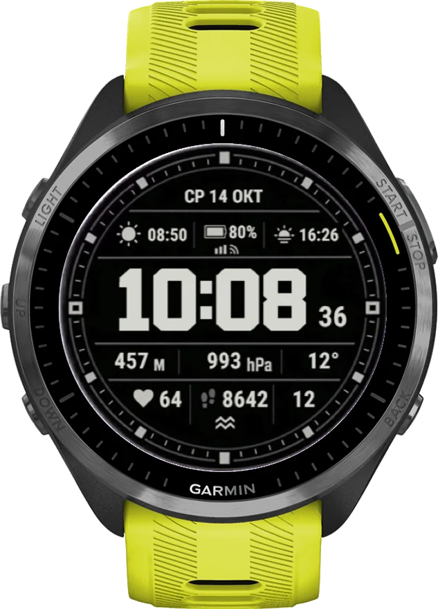 Циферблат TACTICAL STEALTH на Garmin Forerunner 965
