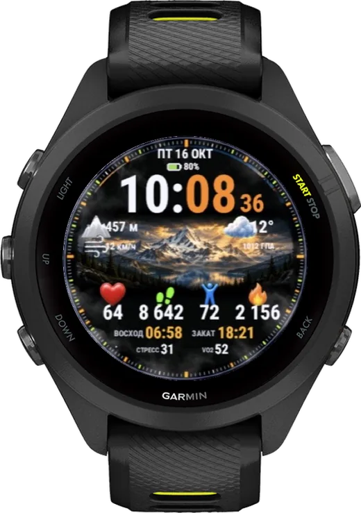СТИХИЯ на Forerunner 265S