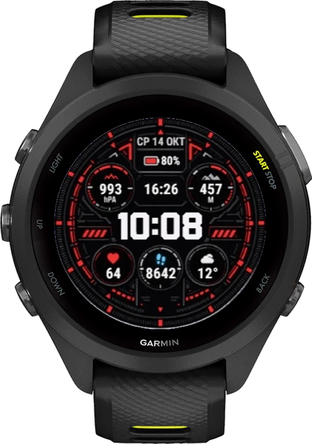 Циферблат TACTICAL STRIKE на Garmin Forerunner 265S