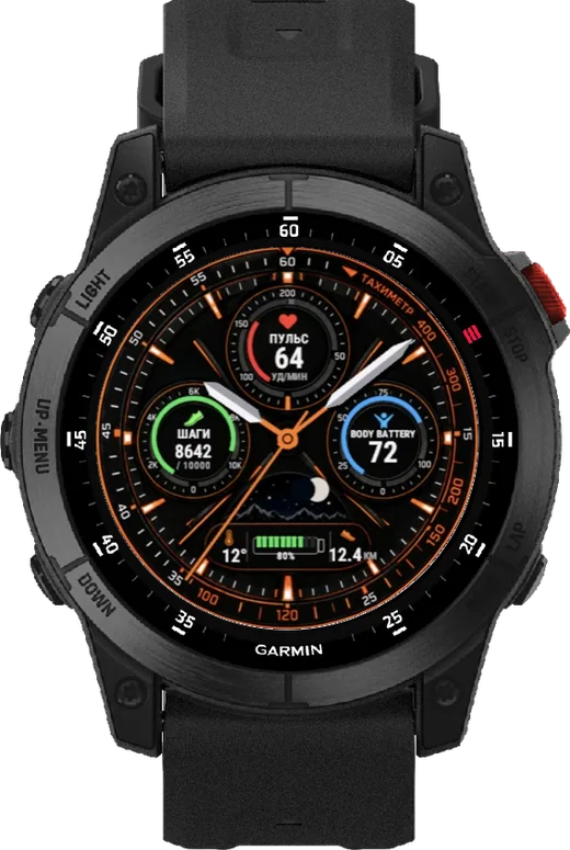 Циферблат ТАХИМЕТР для Garmin epix 2 47mm