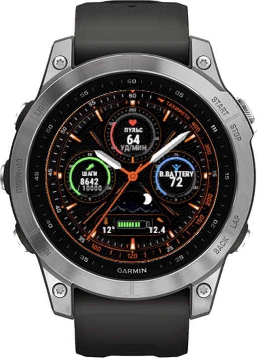 Циферблат ТАХИМЕТР для Garmin fēnix 7 47mm