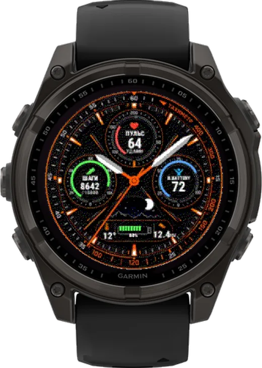 ТАХИМЕТР на fēnix 8 Solar 47mm