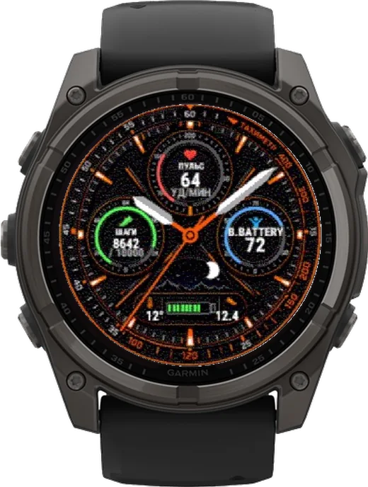ТАХИМЕТР на fēnix 8 Solar 51mm