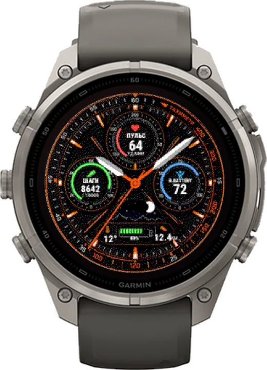 ТАХИМЕТР на fēnix 9 Pro Solar 47mm