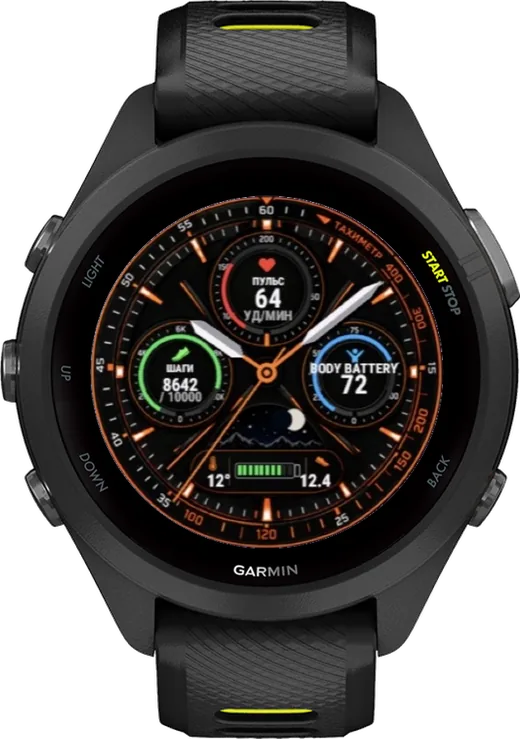ТАХИМЕТР на Forerunner 265S