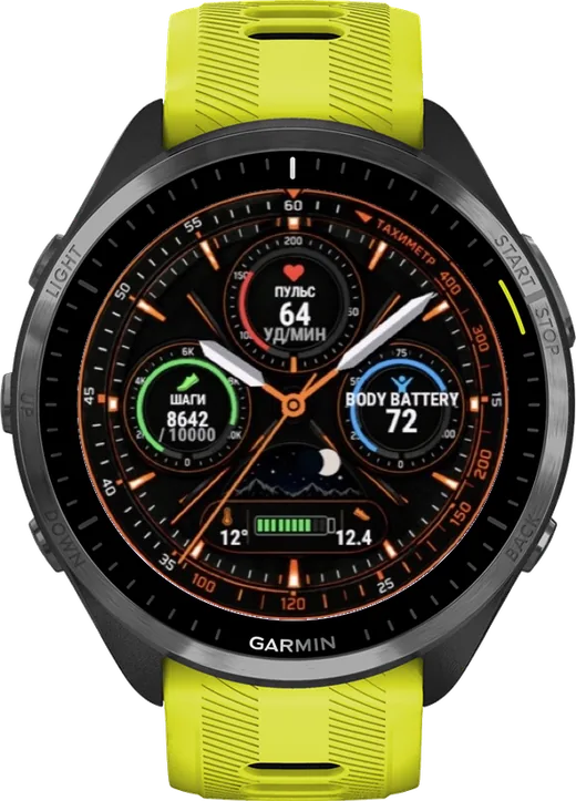 ТАХИМЕТР на Forerunner 965
