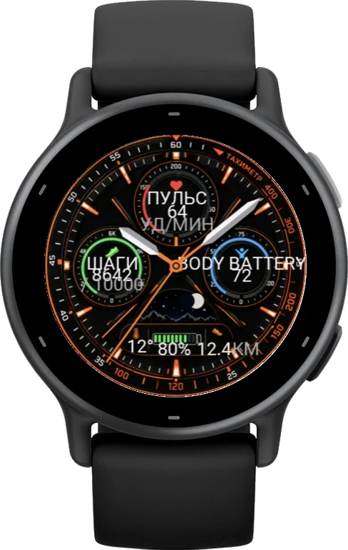 Циферблат ТАХИМЕТР на Garmin vívoactive 5