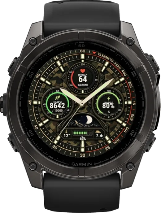 Циферблат ТАХИМЕТР-ХАКИ для Garmin