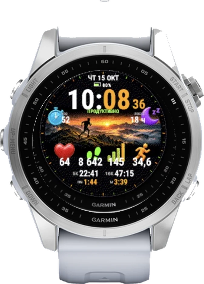 Циферблат ТЕМП на Garmin fēnix 7S 42mm