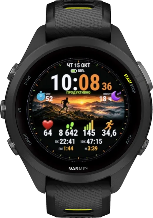 Циферблат ТЕМП для Garmin Forerunner 265S