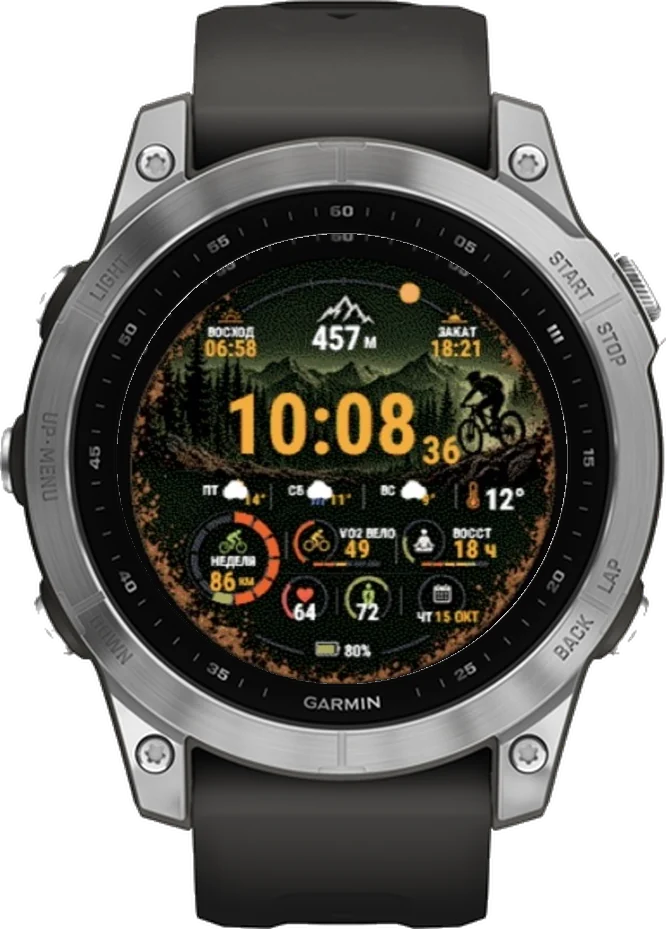 Циферблат ТРОПА на Garmin fēnix 7 47mm