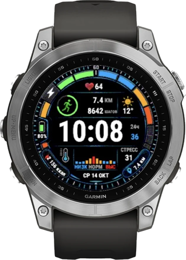 Циферблат VELOCITY на Garmin fēnix 7 47mm