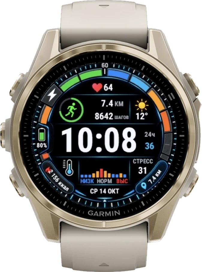 Циферблат VELOCITY на Garmin fēnix 8 43mm