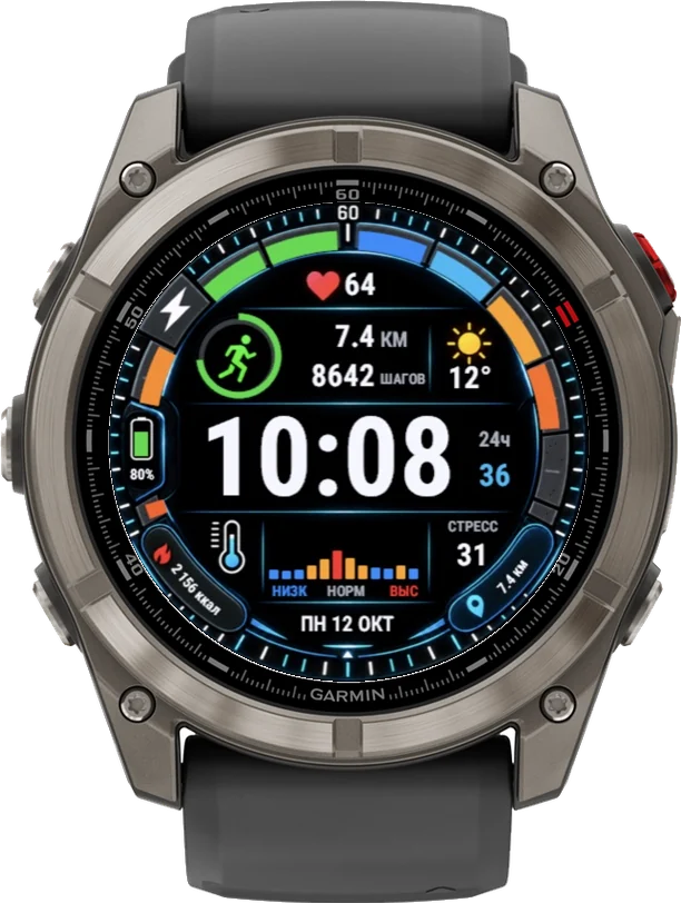 Циферблат VELOCITY на Garmin fēnix 8 Pro 47/51mm