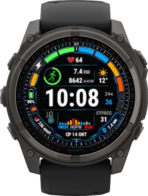 Циферблат VELOCITY для Garmin fēnix 8 Solar 51mm