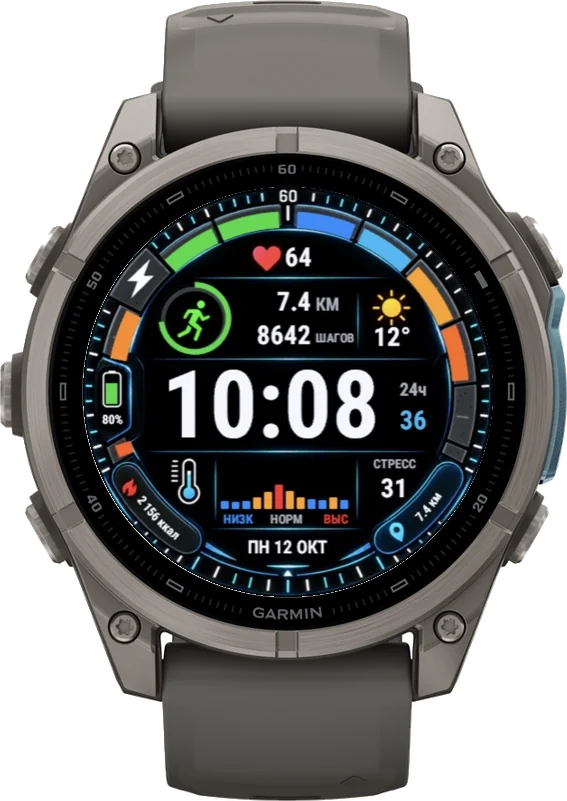 Циферблат VELOCITY на Garmin fēnix 9 47/51mm