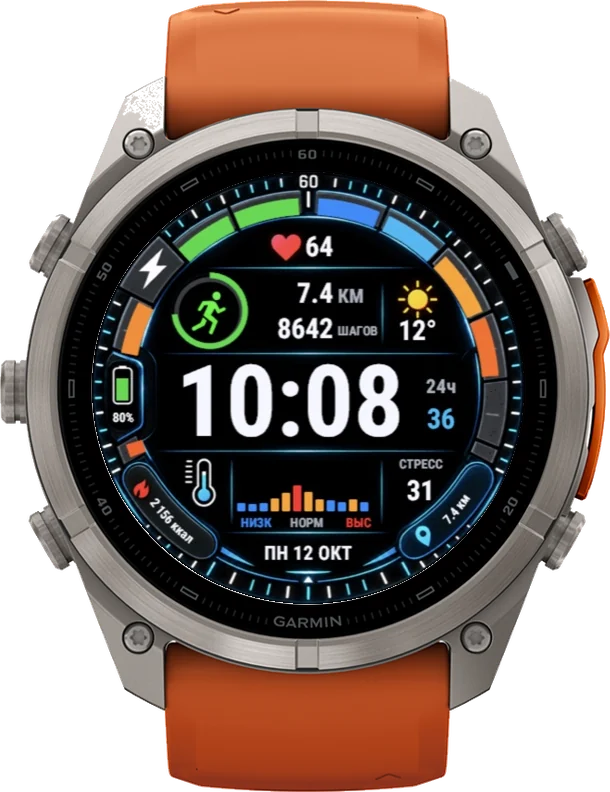 Циферблат VELOCITY на Garmin fēnix 9 Pro 51mm