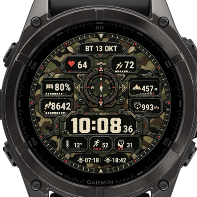 Циферблат ЛЕС для Garmin