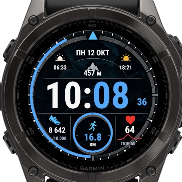 Циферблат СПОРТ для Garmin