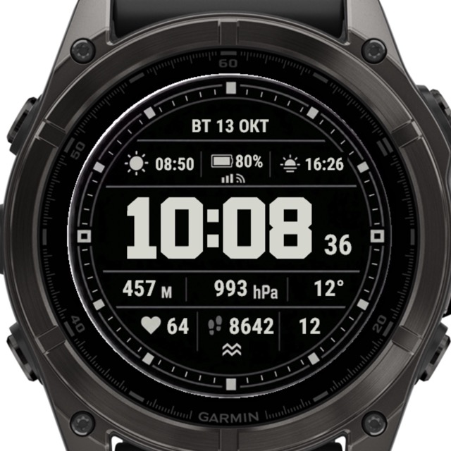 Циферблат TACTICAL STEALTH для Garmin